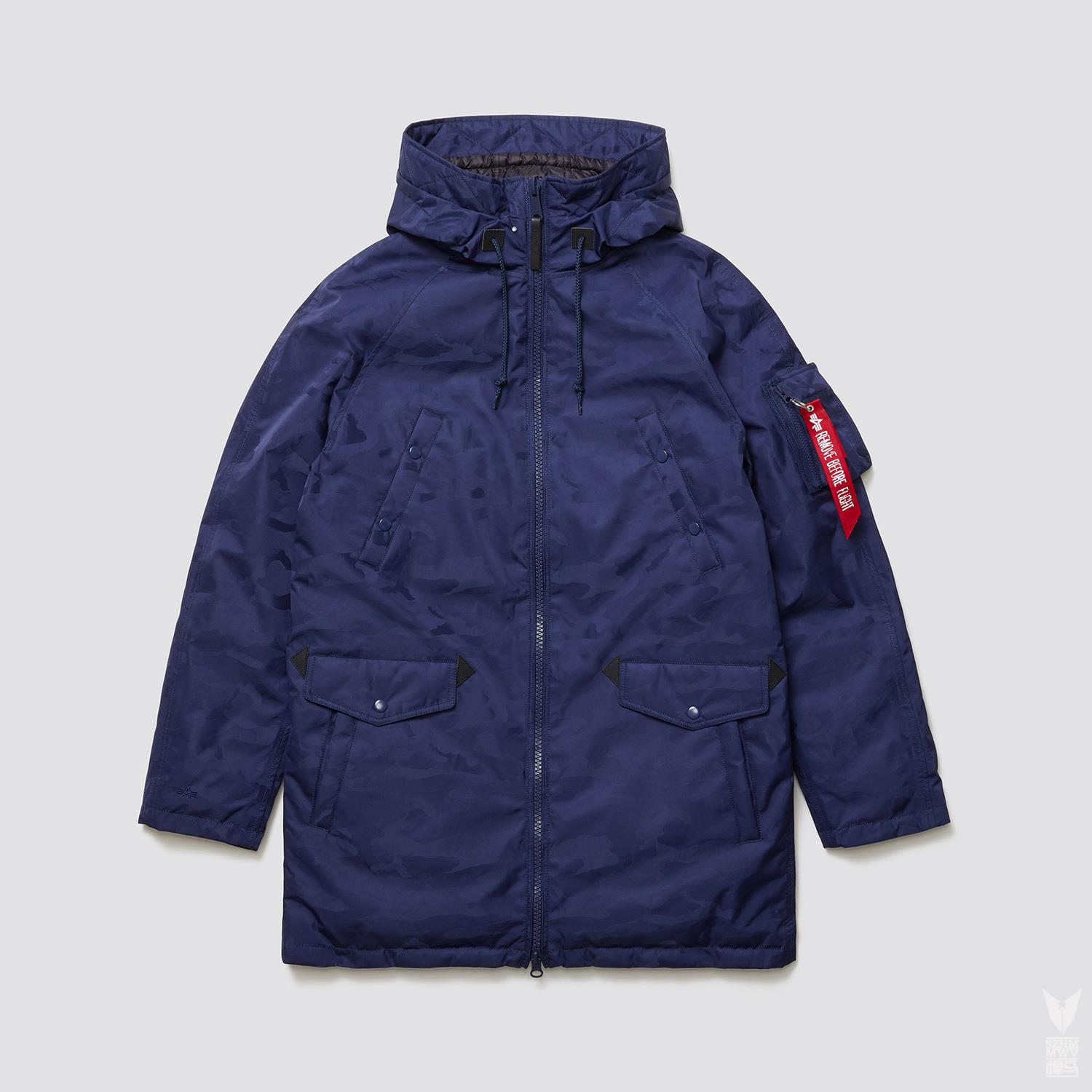 ALPHA N-3B DOWN PARKA JACQUARD